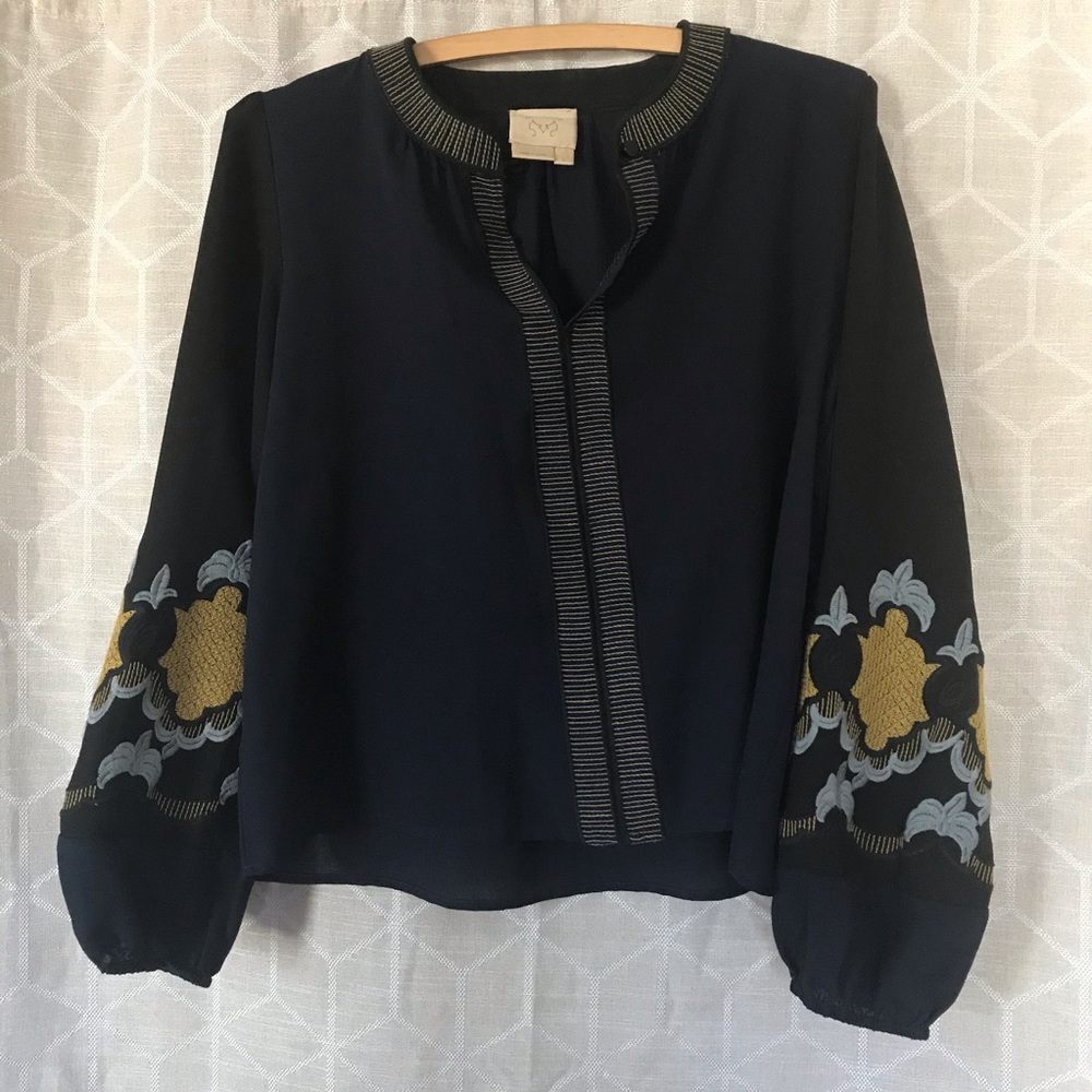 Anthropologie Vanessa Virginia Blouse - Picture 4 of 8